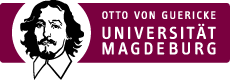 Logo of the University of Magdeburg.